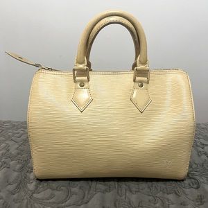 Louis Vuitton Vanilla Epi Speedy